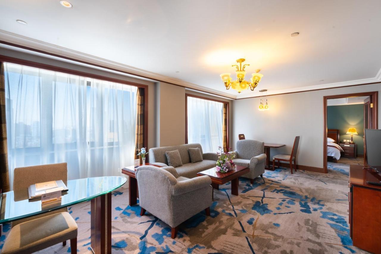 Golden Ocean Hotel Tianjin Exterior foto